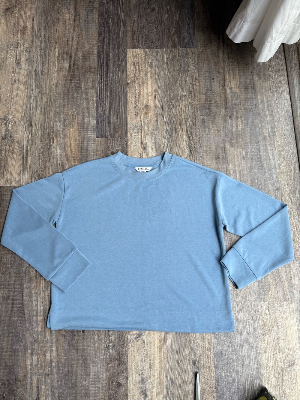 Athleta Women’s Light Blue Sweater Size Small S - Picture 2 of 6